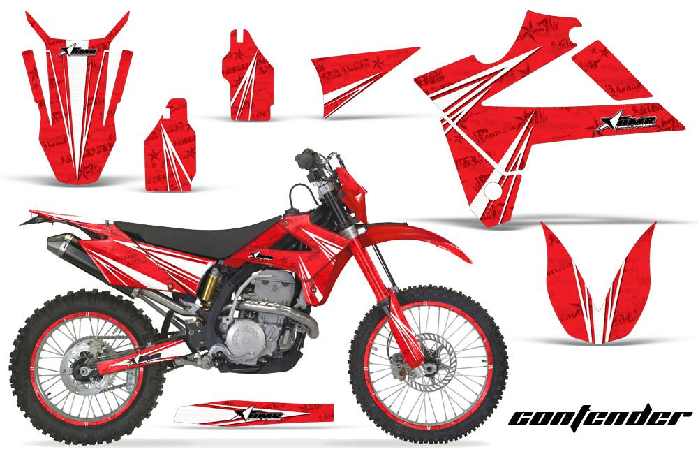 Gas Gas EC250 EC300 Graphics Kit CONTENDER R-NPs